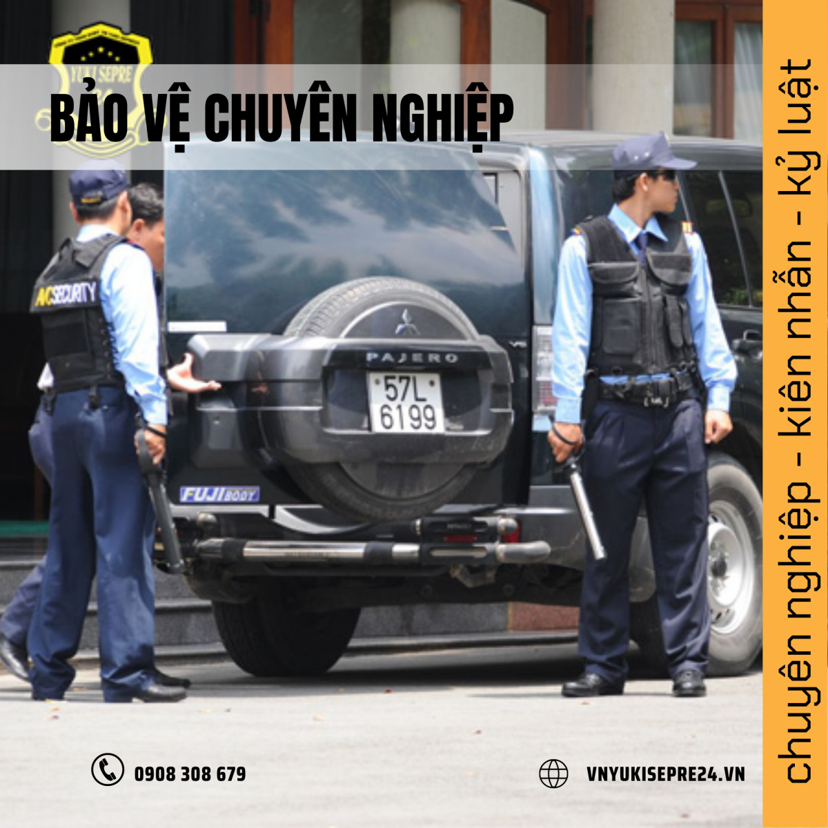 bảo vệ chuyên nghiệp