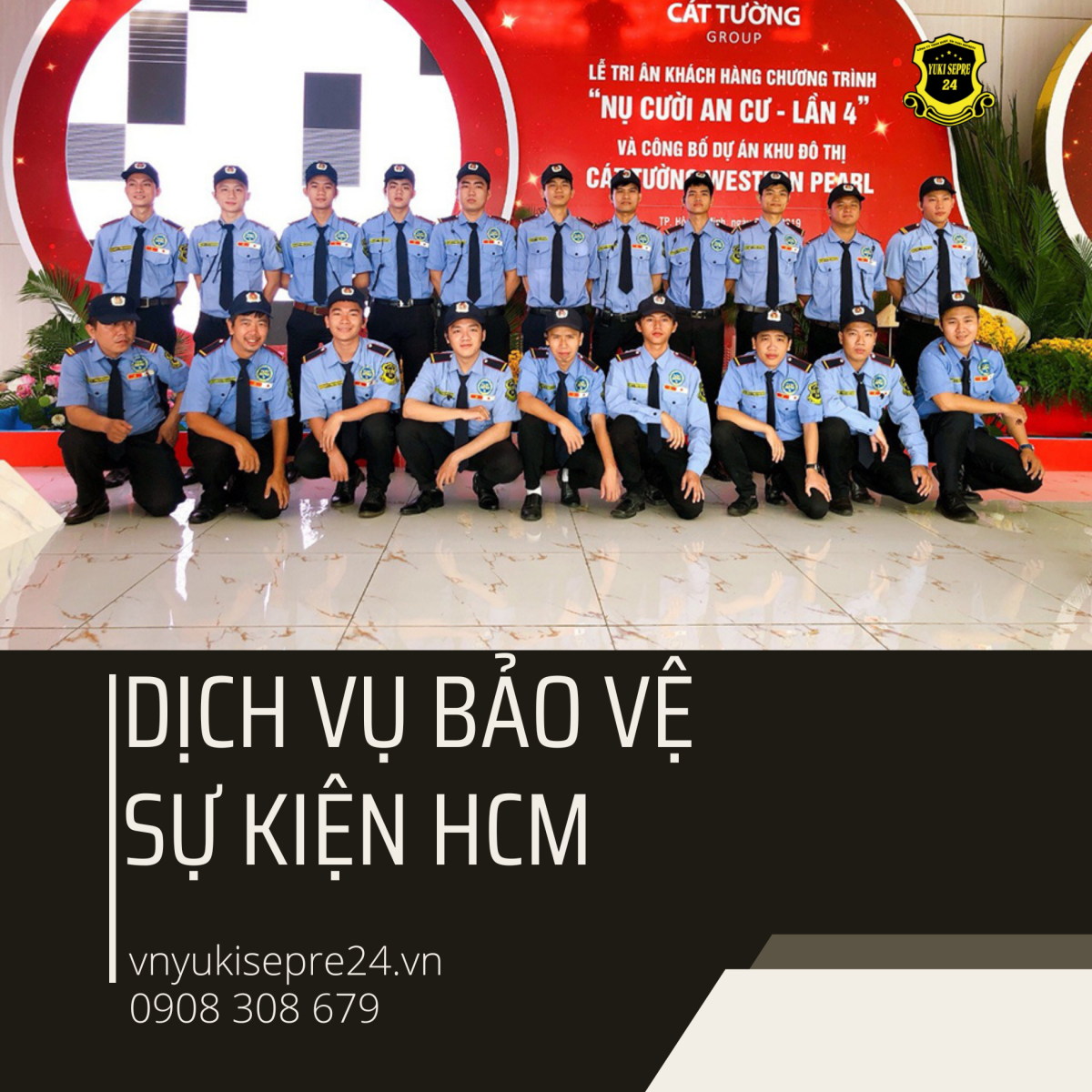 dịch vụ bảo vệ sự kiện HCM